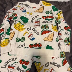 Stella Mccartney Kids Boys Crunchy Lunchy Shorts Set Boys Kids